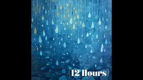Textures of Rain for Sleep 🌧️ Layered Raindrop Sounds & ASMR | Sleep Sound (12 Hours)