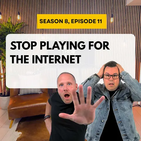 Stop Playing For The Internet