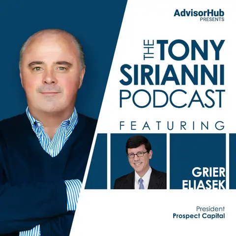 Tony Sirianni with Prospect Capital’s President, Grier Eliasek