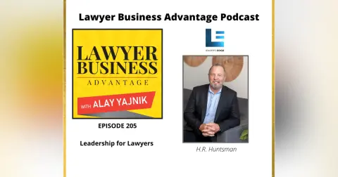 Leadership for Lawyers with H.R. Huntsman