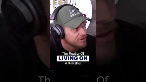 The reality of living on a warship