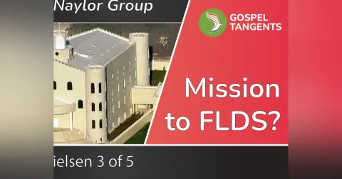 Trying to Rescue FLDS? (David Nielsen 3 of 5)