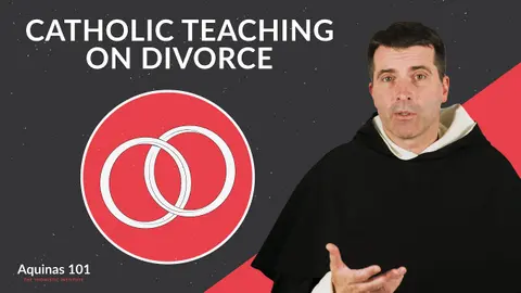 Why Is Marriage Indissoluble? (Aquinas 101)
