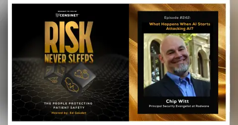 Episode #242. What Happens When AI Starts Attacking AI?, with Chip Witt, Principal Security Evangelist at Radware