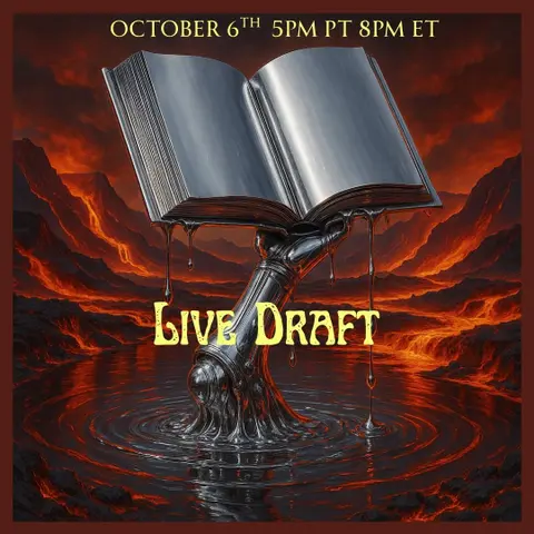 October 6th: Live Draft Coming Soon!