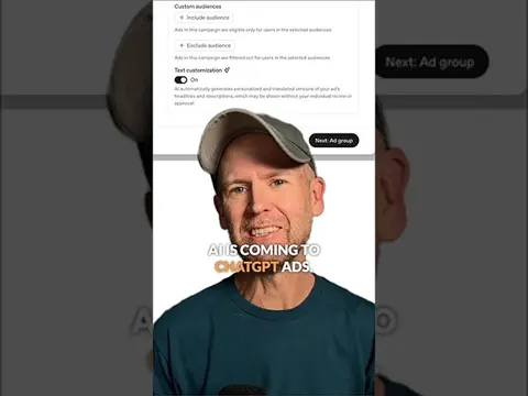 Text Customization ChatGPT Ads AI Enhancement