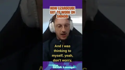 How Lizardcube got to work on #shinobiartofvengeance #sega #thesegalounge #podcastclips