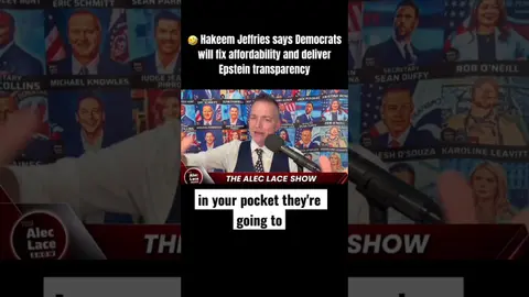 Hakeem Jeffries says Democrats will fix affordability and deliver Epstein transparency!