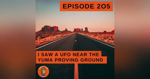 I Saw UFOs near the Yuma Proving Ground: WITNESS PHONE CALL