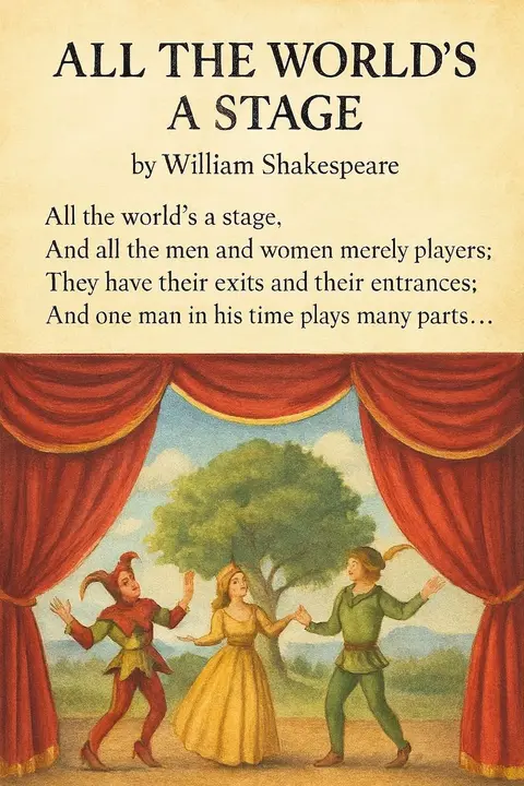 "All the World's a Stage" (Excerpt) by William Shakespeare