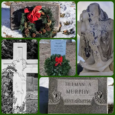 Symbolism of Holly, Ivy, and Evergreen in Christmas Celebrations & Cemeteries