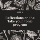 87 | Behind the Scenes: What I Learning Running the Take your Tonic program