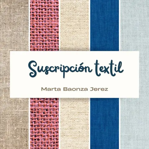 Suscripción textil