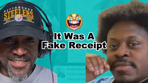 It Was A Fake Receipt