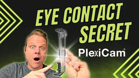 Make Eye Contact Like a Boss with the NEW Plexicam! 🔥📹💥