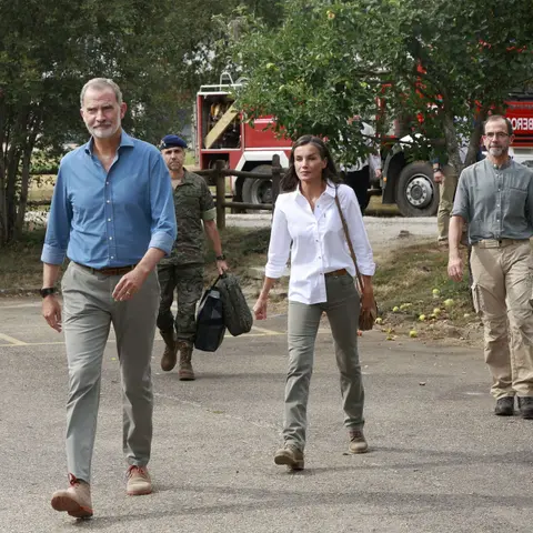 Tertulia de Dieter: Los Reyes, con los afectados por los incendios