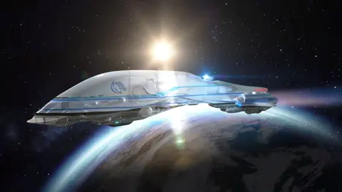 Spaceship Ambience for Sleeping or Studying | Space Sounds White Noise | 10 Hours