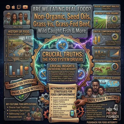 Are We Eating Real Food? Organic vs Non-Organic, Seed Oils, Grass-Fed Beef, Wild Caught Fish & More
