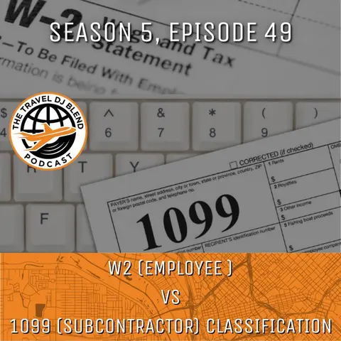 W2 (Employee) vs 1099 (Subcontractor) Classification
