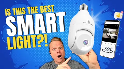 This Light Bulb Camera is a Game Changer! Say Goodbye to Traditional Security Systems!