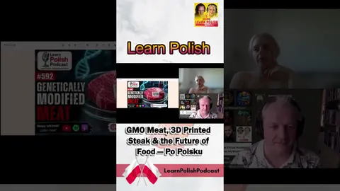 GMO Meat, 3D Printed Steak & the Future of Food — Po Polsku Part I