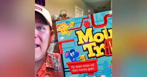 MOUSE TRAP GAME! Unbox, Setup, Action! – Dandy Fun House episode 19