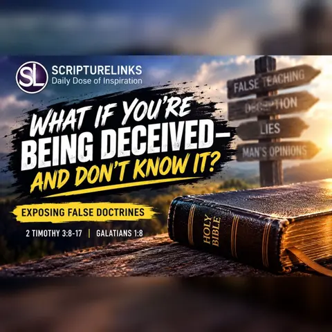 What If You Are Being Deceived and do not Know it
