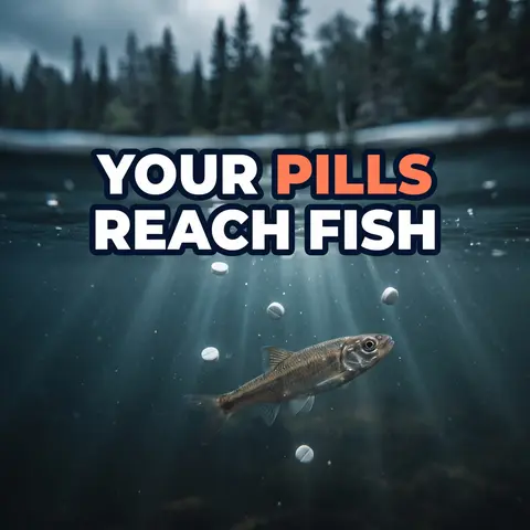 What Happens to Fish When Our Pills Reach the Water?