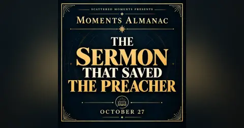 October 27 | Moments Almanac | Conviction