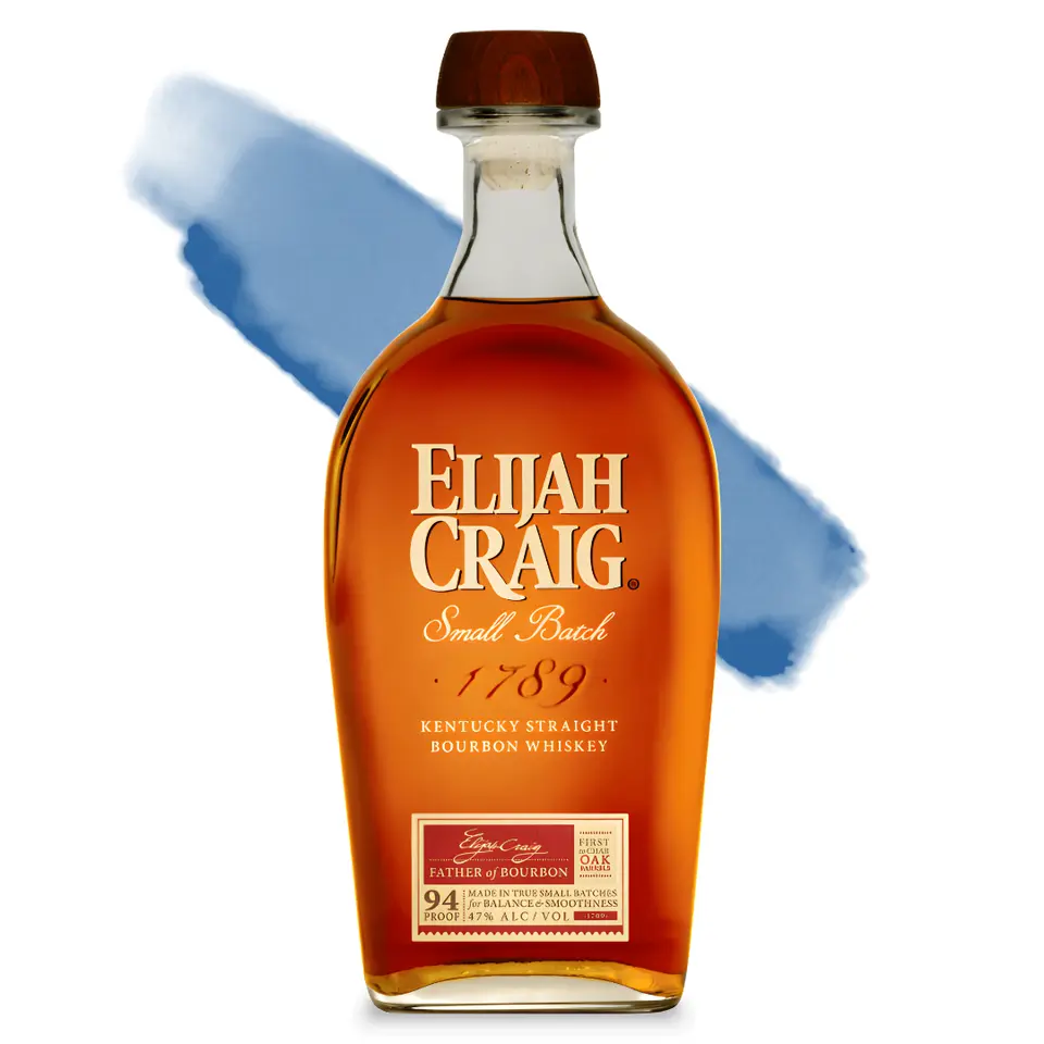 Elijah Craig Small Batch, a bourbon reviewed by Film and Whiskey
