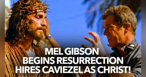 1191: Mel Gibson Begins Resurrection Film – Hires Caviezel as Christ
