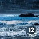 Heavy Rain & Ocean Sounds for Deep Sleep 12 Hours