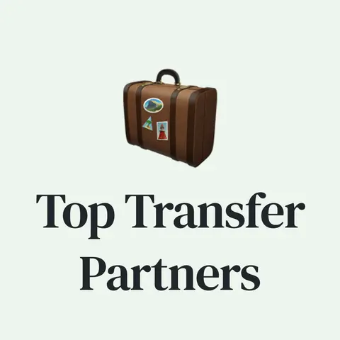 🤑 Top Airline and Hotel Transfer Partners