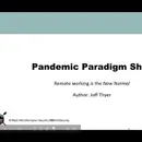 Webcast: Pandemic Paradigm Shift: Remote Working is the New Normal