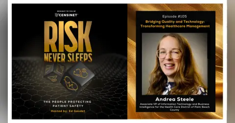 Episode #105. Bridging Quality and Technology: Transforming Healthcare Management, with  Andrea Steele, Associate Vice President of Information Technology and Business Intelligence for the Health Care District of Palm Beach County