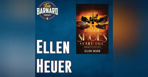 Ellen Heuer's shoes do, in fact, talk