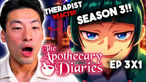 PLAGUE IS COMING?! | Therapist REACTS to the Apothecary Diaries 3x1 | First Time Watching