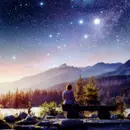 Celestial Embrace: A Guided Visualization Meditation Journey