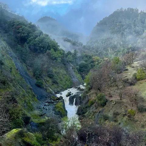 the listen to sleep waterfall