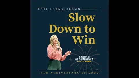 Slow Down to Win: What the AI Rat Race Is Costing Your Organization with Lori Adams-Brown