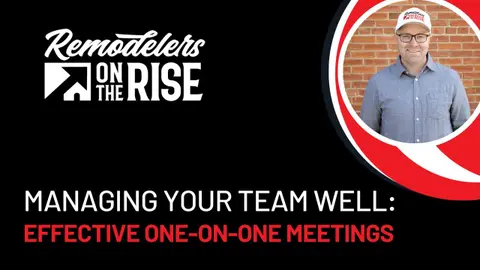 Managing Your Team Well: Effective One-on-One Meetings