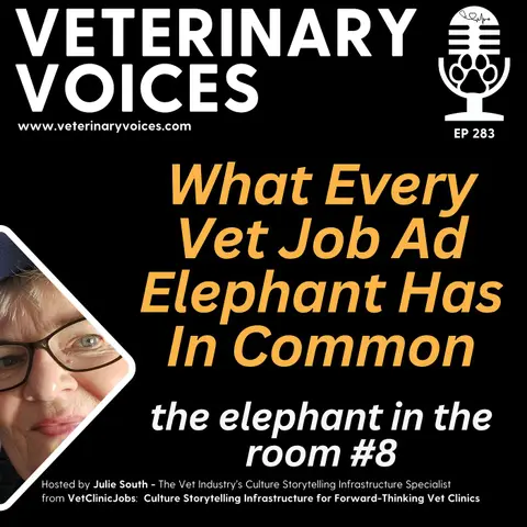 What Every "Vet Clinic Job Ad" Elephant Has In Common - ep 283