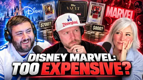 Topps Vault DISNEY & MARVEL - Card Talk w Mrs Doc