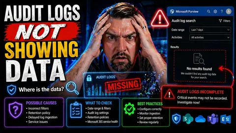 Audit Logs Not Showing Data: Troubleshooting Causes and Solutions