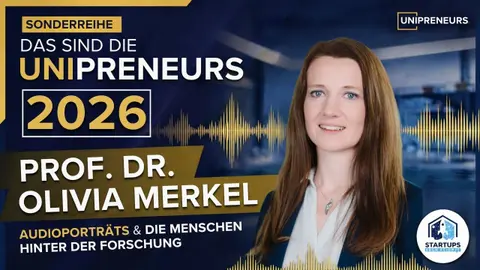 Biotech-Gründung ohne Risiko? So geht’s! – Prof. Dr. Olivia Merkel (LMU) | UNIPRENEURS