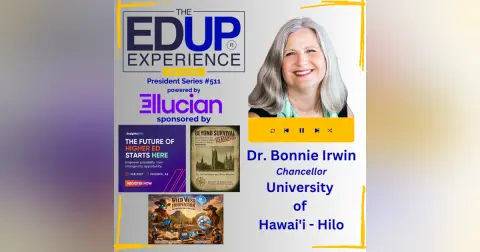 Service With the Community, Not To the Community - with Dr. Bonnie Irwin, Chancellor, University of Hawai'i - Hilo