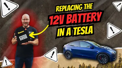 How To Replace the 12v Battery in a Tesla