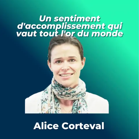 #13 - Alice Corteval, Directrice Institut Analgesia - « Un sentiment d'accomplissement qui vaut tout l'or du monde »