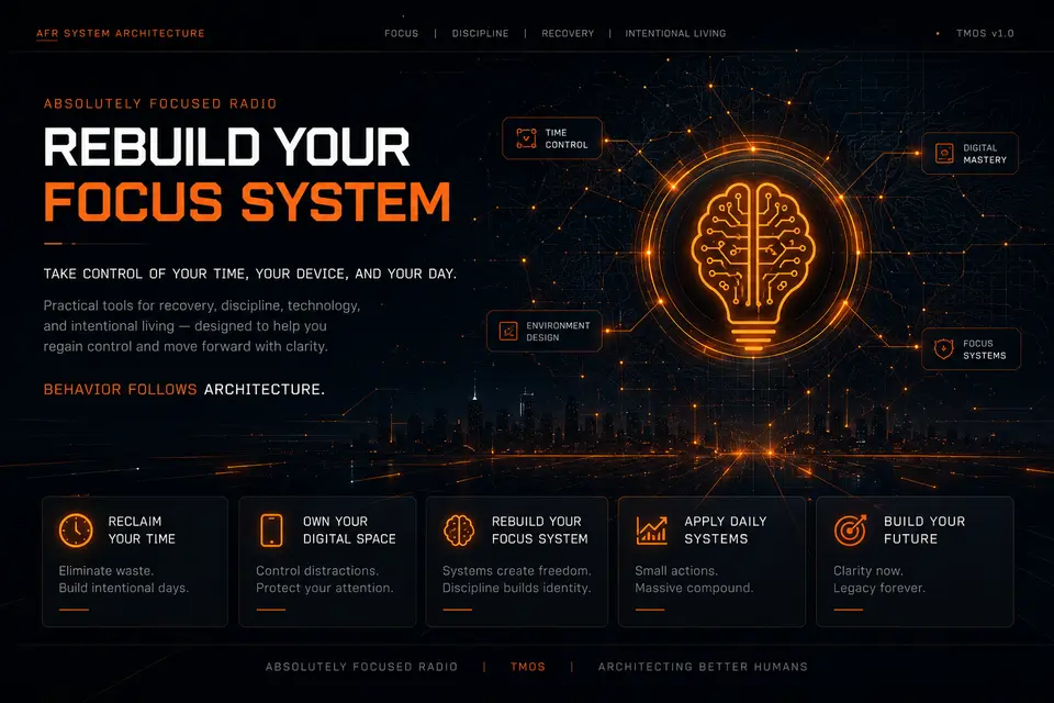 Absolutely Focused Radio - Rebuild Your Focus System