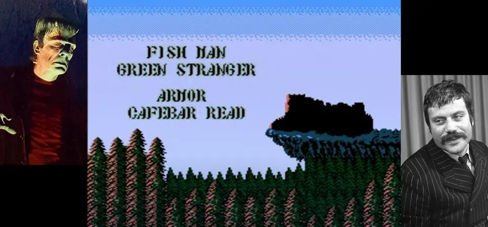 Castlevania credit for Glenn Strange and Oliver Reed Castlevania credit for Glenn Strange and Oliver Reed